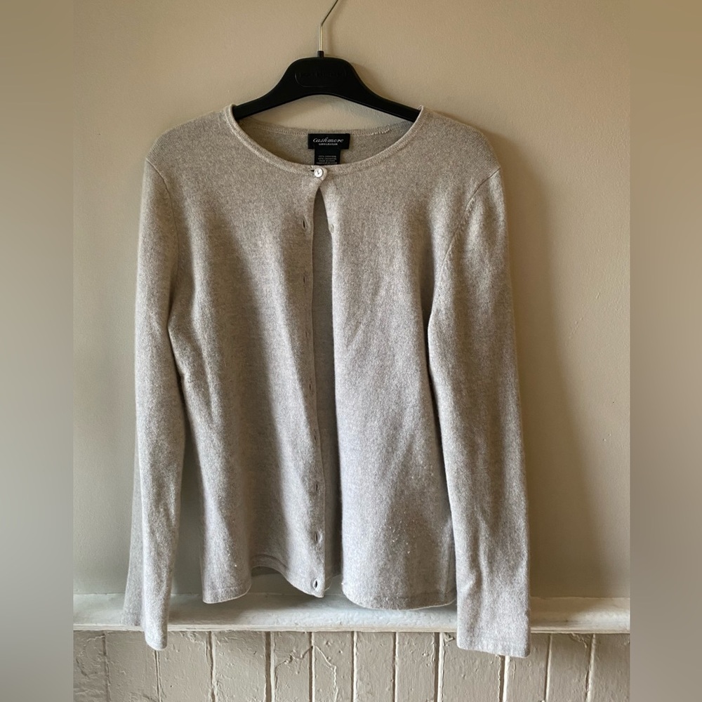 Lord and Taylor cashmere sweater.
